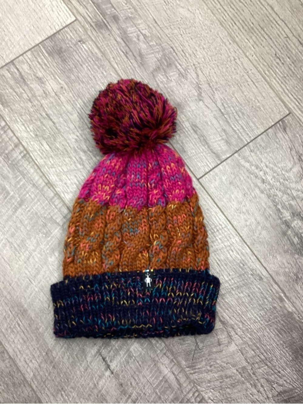 Smartwool Isto Merino Wool Colorblock Beanie